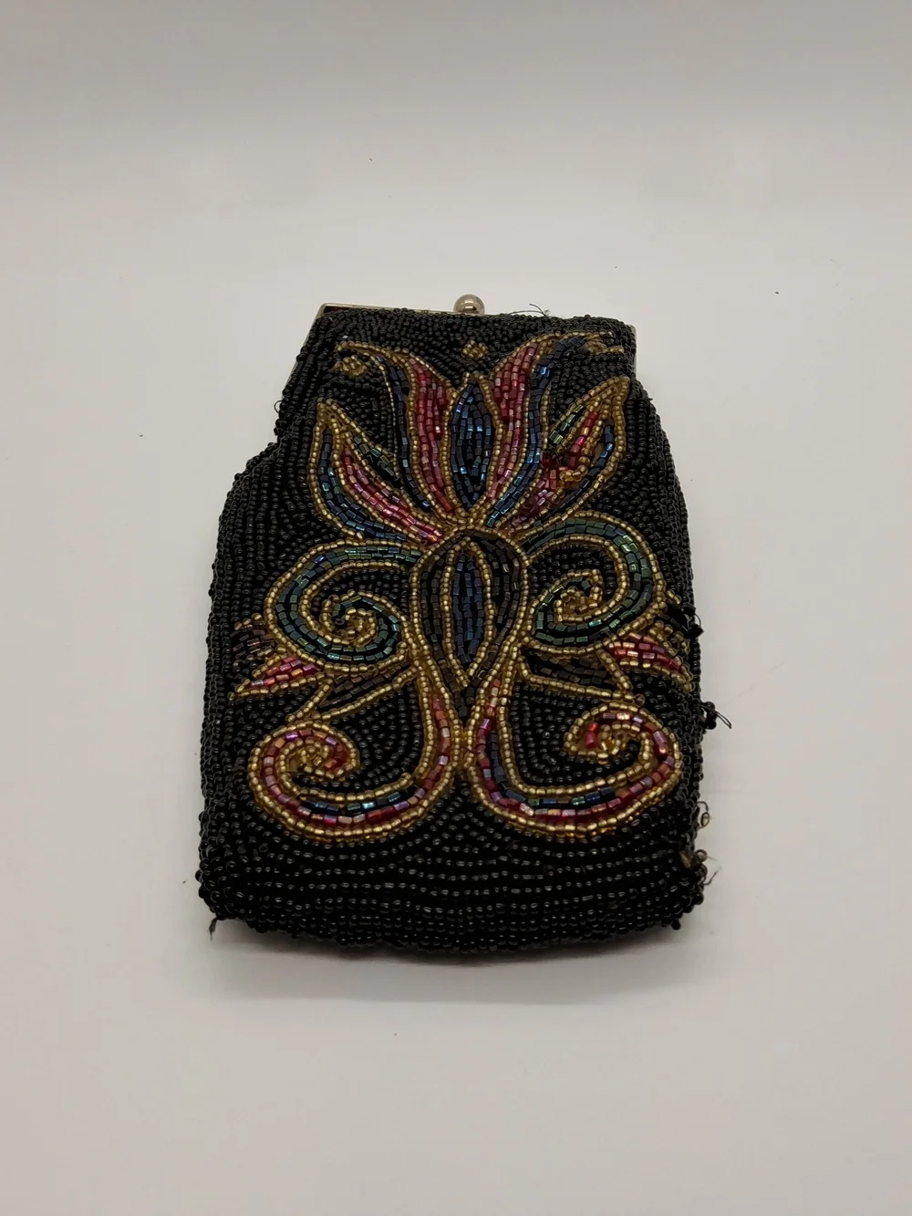 1950's L. Regale Beaded Coin Purse/Cigarette Case/Glasses Holder